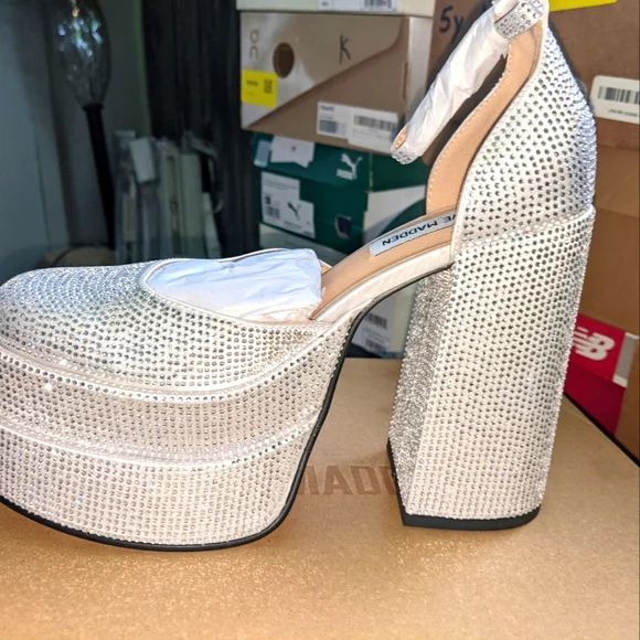 Steve Madden Shoes Steve Madden Charlize Rhinestone Platform